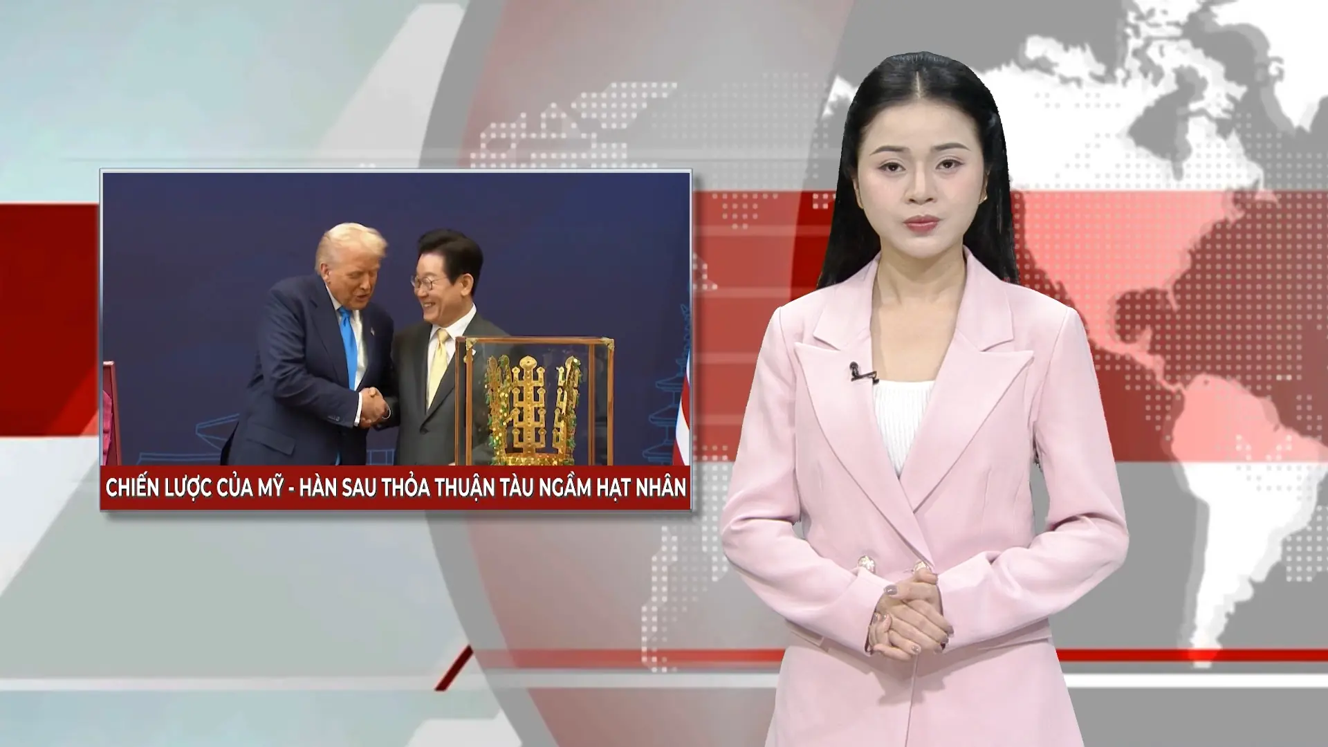 Chiến lược của Mỹ - Hàn sau thỏa thuận tàu ngầm hạt nhân | Nhìn ra thế giới | 05/11/2025